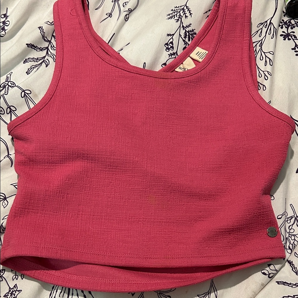 Roxy Pink Crop Top